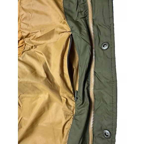 NEW prAna Mens Size Small Timber Trail Green & Acorn Duck Down Puffer Vest $185 - Picture 6 of 9